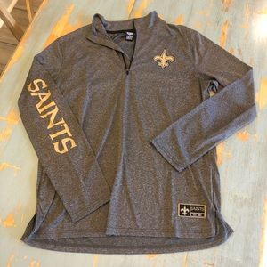 Saint’s Quart Zip Pullover!